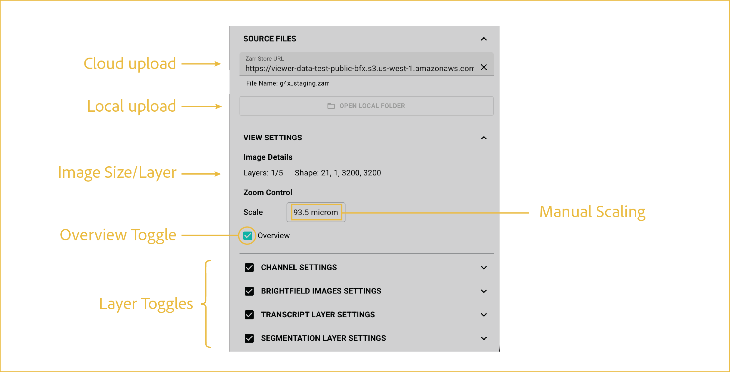 source file controls